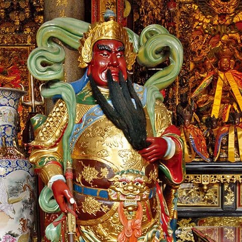 伽藍神神像